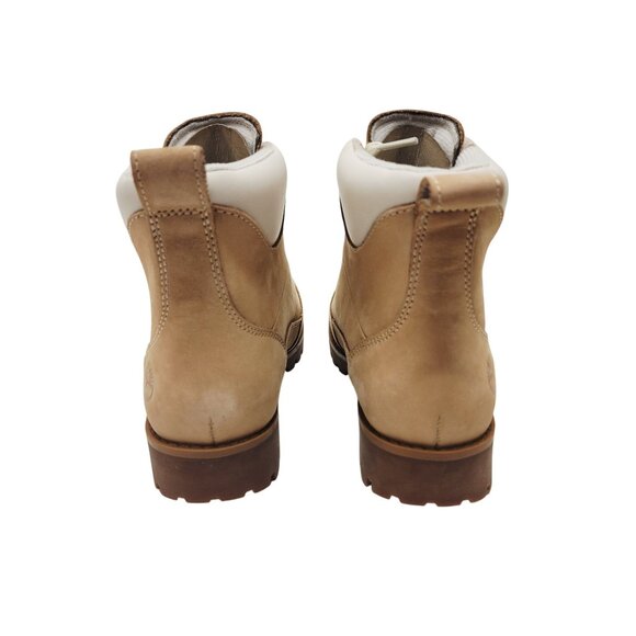 Timberland Womens Ellendale Mid Lace Boots Light Beige Nubuck Size 6 M - Picture 11 of 13